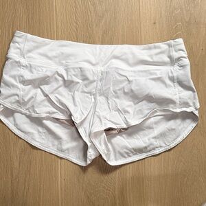 Lululemon White Shorts